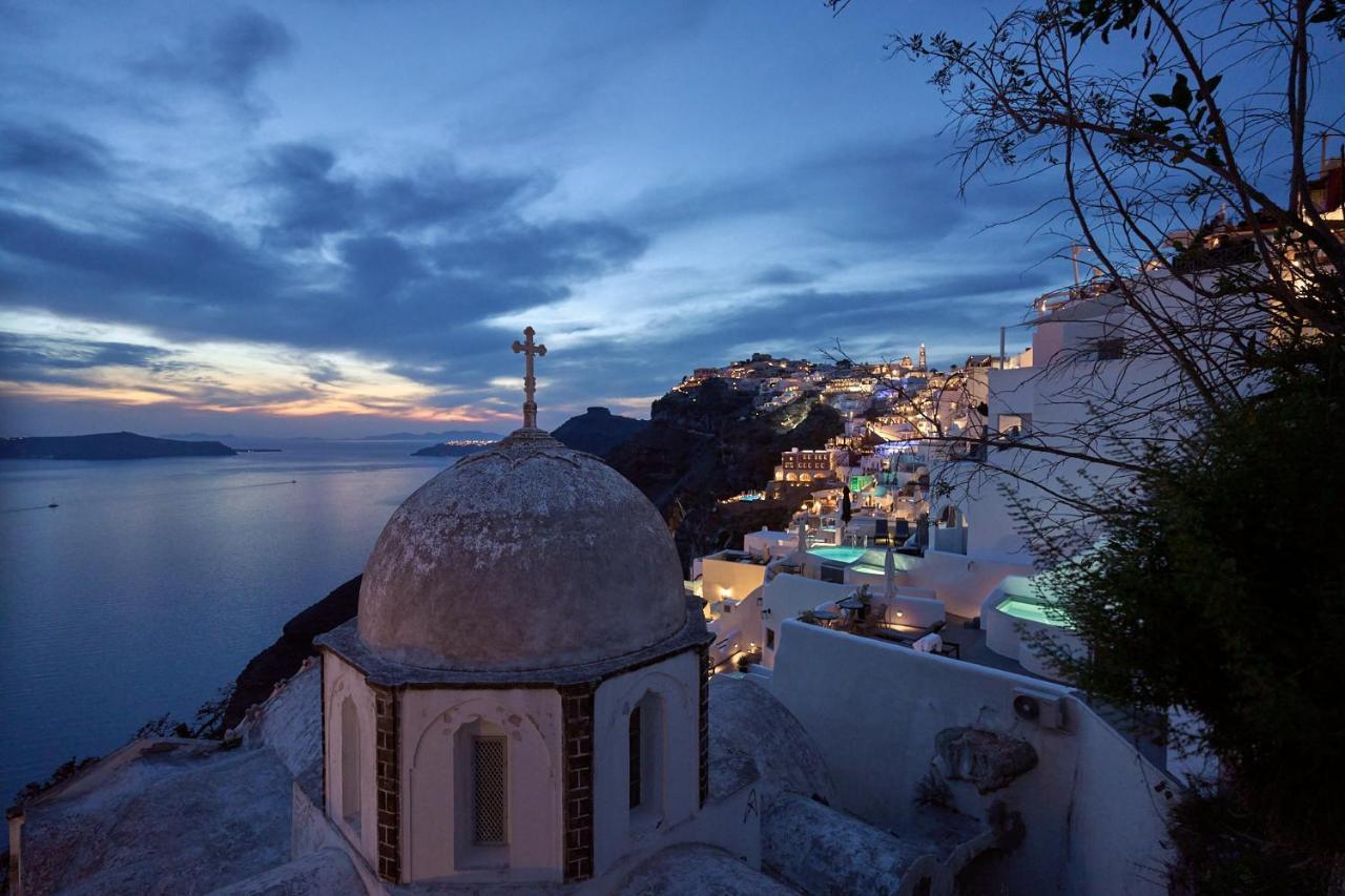 Amphitheater Cave Houses Fira  Dış mekan fotoğraf