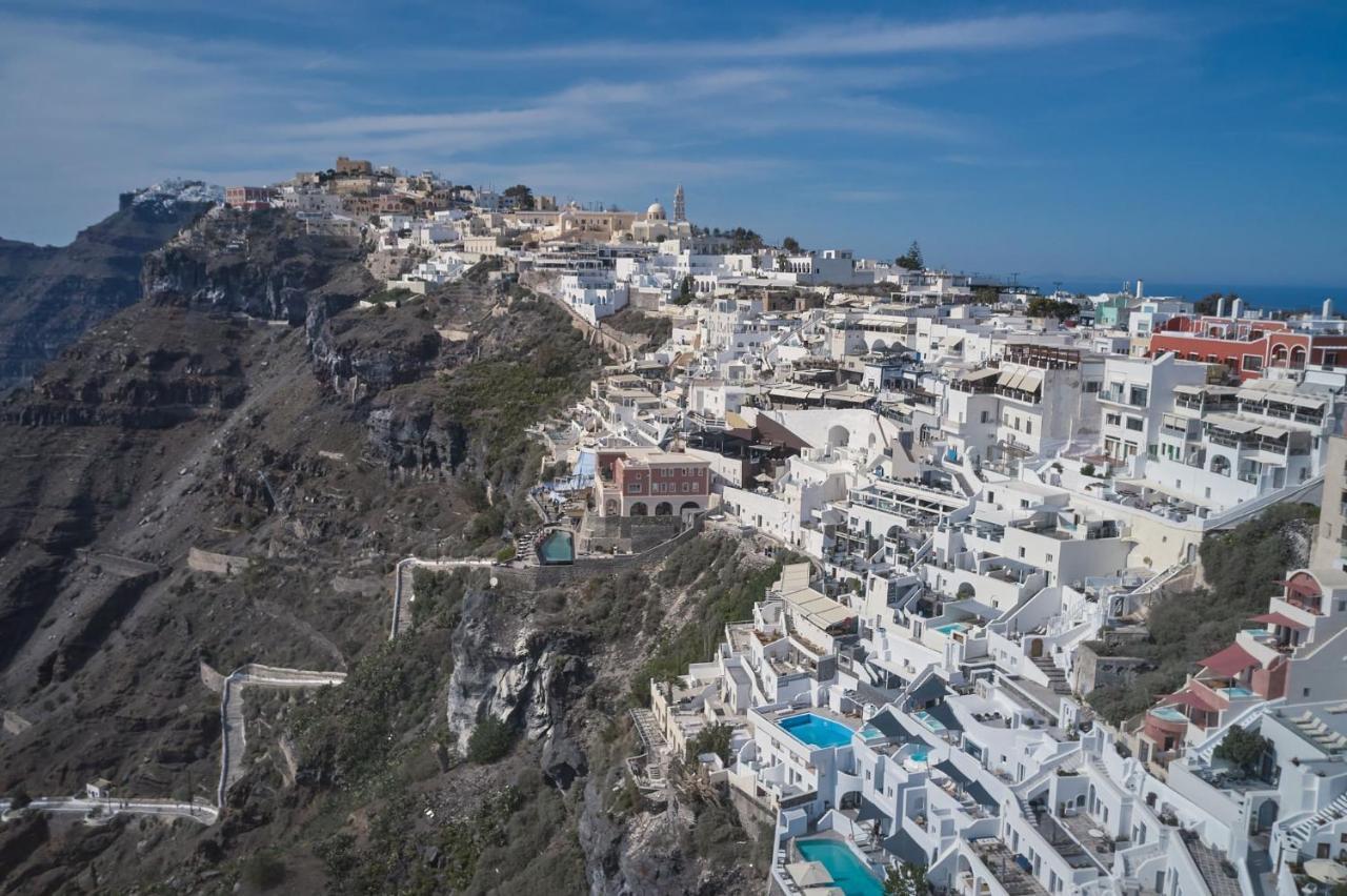 Amphitheater Cave Houses Fira  Dış mekan fotoğraf