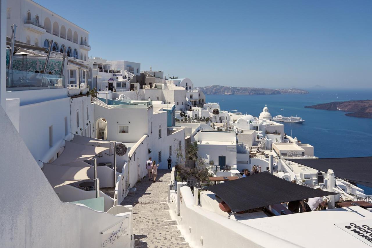 Amphitheater Cave Houses Fira  Dış mekan fotoğraf