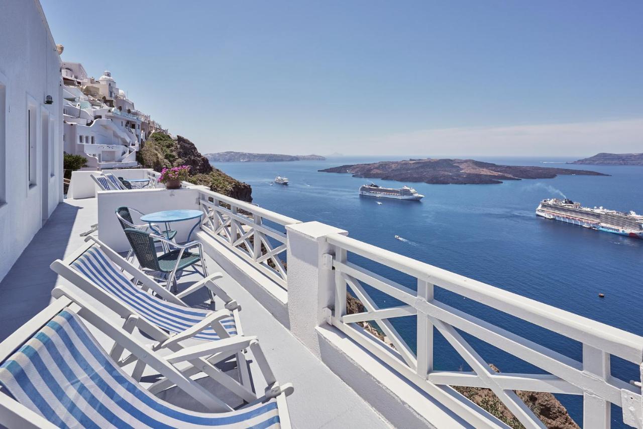 Amphitheater Cave Houses Fira  Dış mekan fotoğraf
